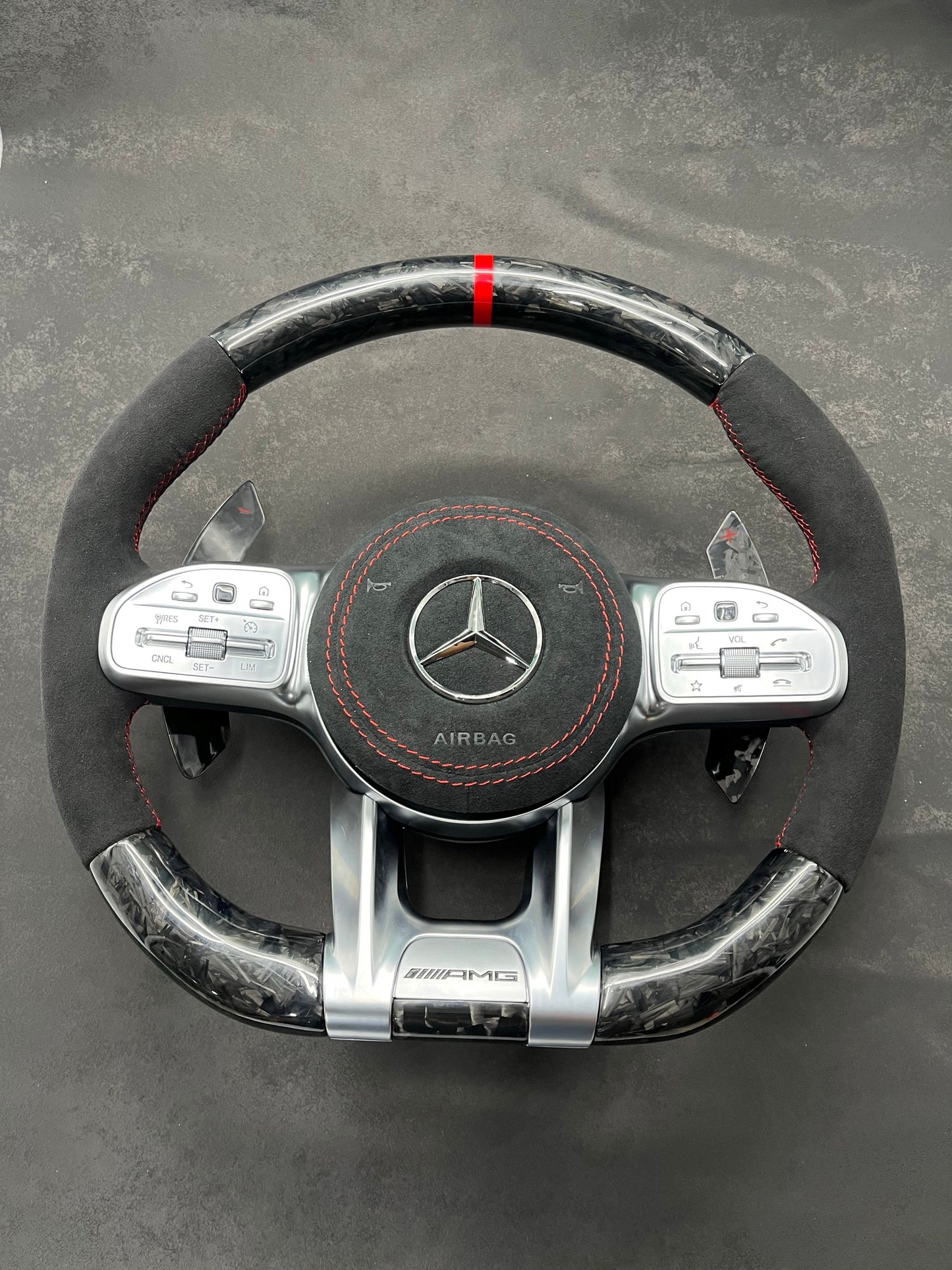 Mercedes AMG Komplett Sportlenkrad Forged Carbon