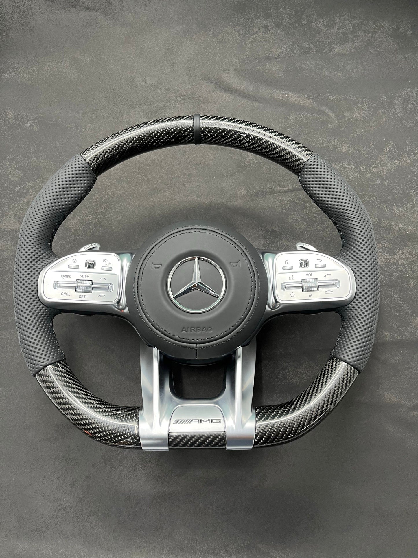 Mercedes AMG Komplett Sportlenkrad Carbon