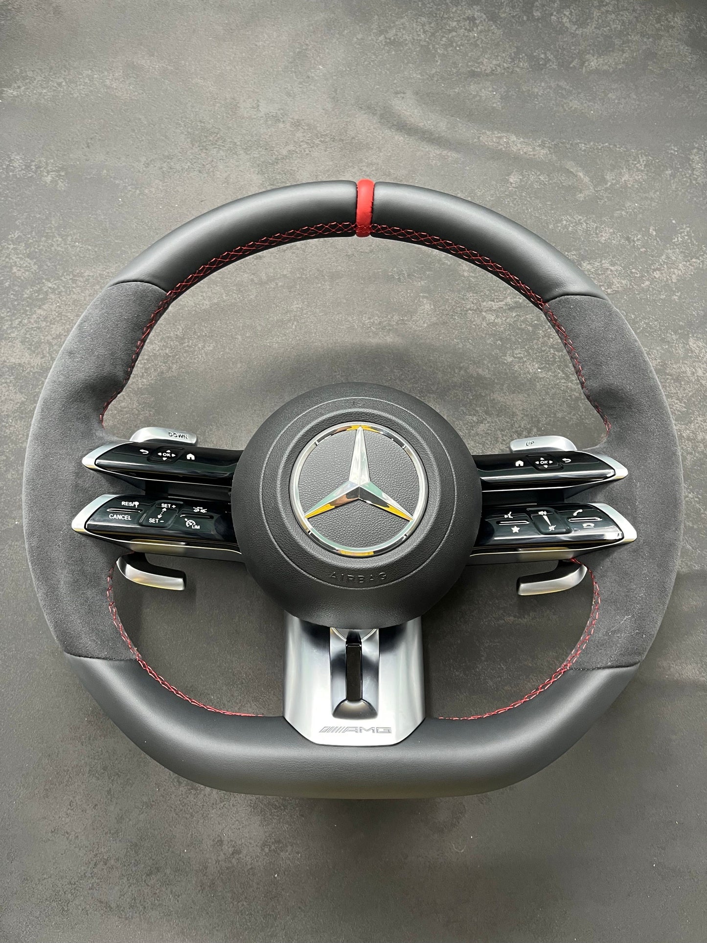 Mercedes AMG  Komplett Sportlenkrad Leder oder Alcantara 223 Modell